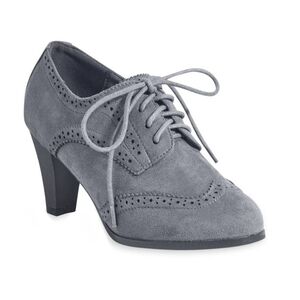 Boston Design Studio NEW!! Retro, Oxford Wingtip, Lace-up, Comfort Pumps 7.5M